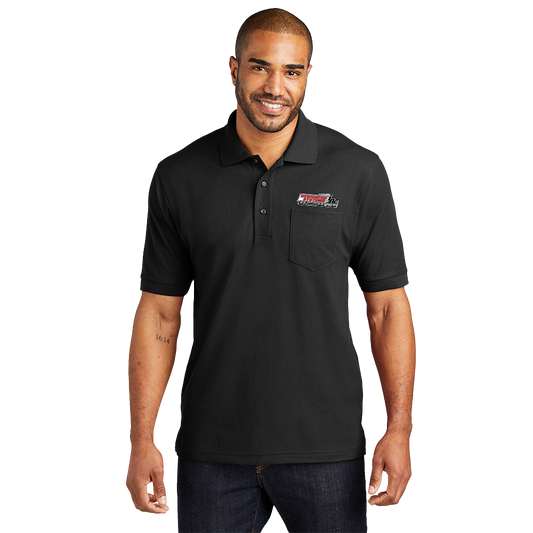 Port Authority Silk Touch Polo With Pocket